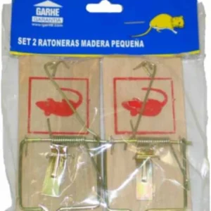 RATONERA MADERA 2 UD PEQUEÑ an-repuestos