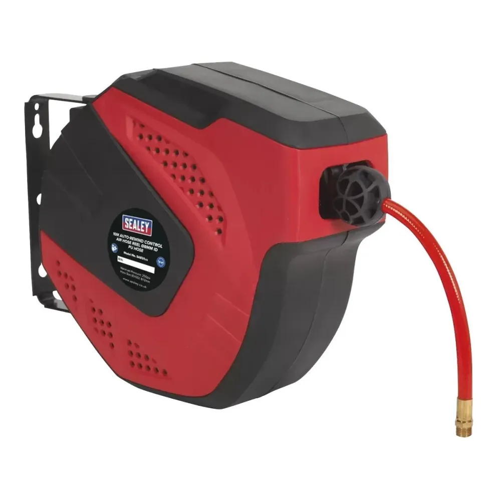 Sealey SA821 Air Hose Reel Auto-Rewind Control 10m