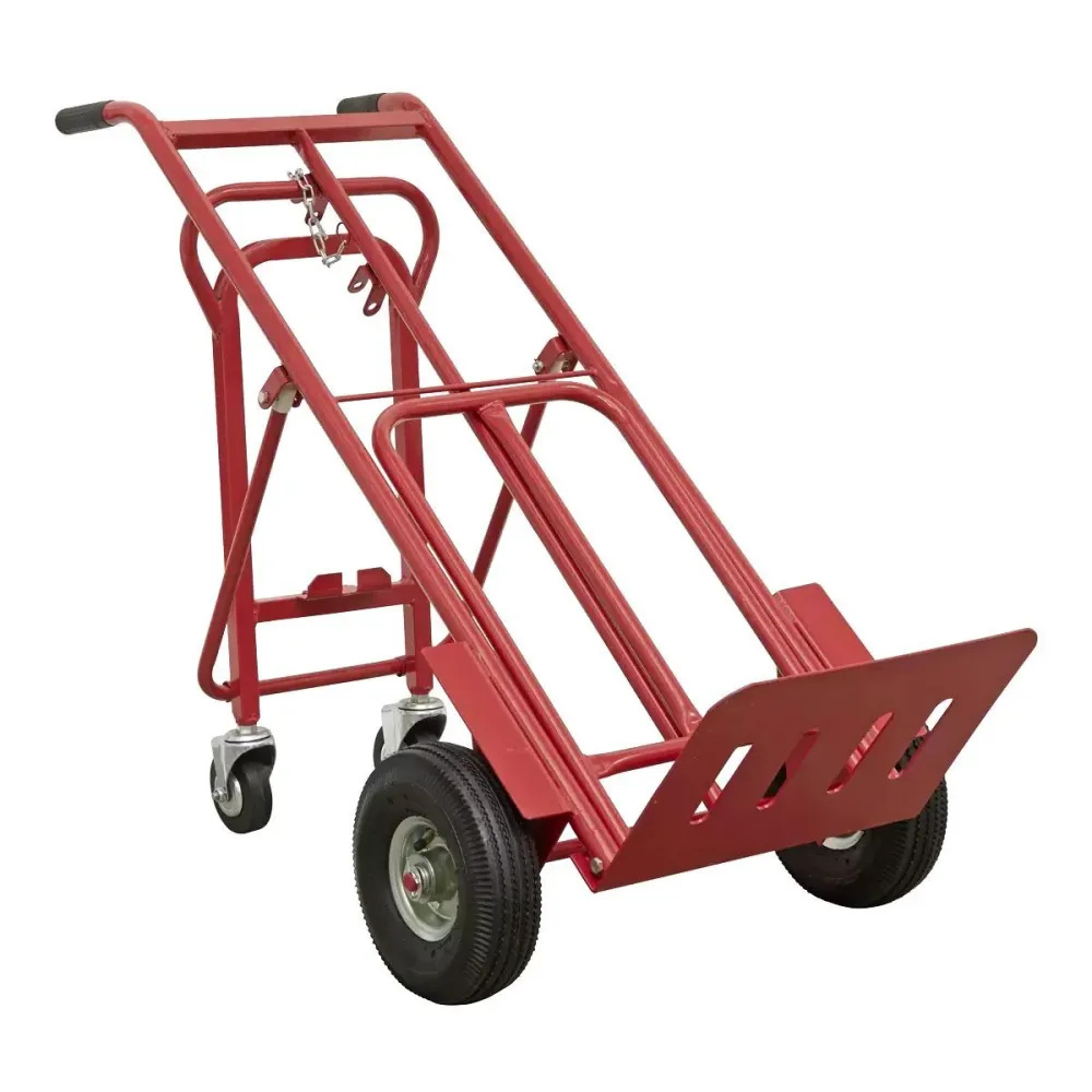 Sealey CST989 3--1 Sack Truck Pneumatic Tyres 250kg Capacity