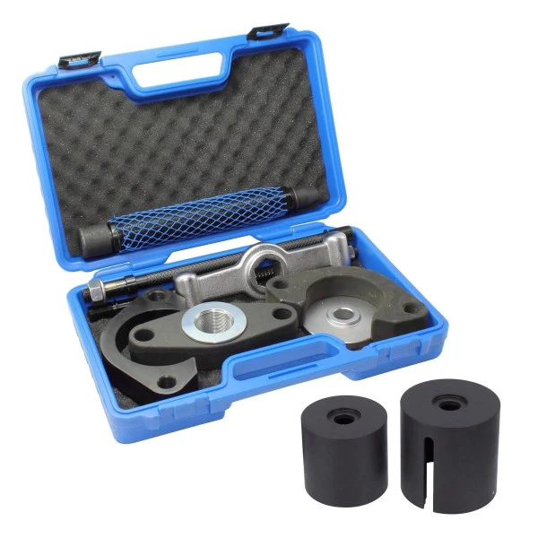 Kit d'extraction de roulements silencieux Stahlmaxx avec cadre de presse pour Ford/Volvo XXL-113046A se fournir à...