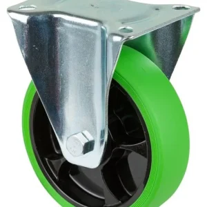 Rouleaux de transport à rouleaux fixes BS roue en caoutchouc thermoplastique pneu vert roulement à rouleaux plaque diamètr...