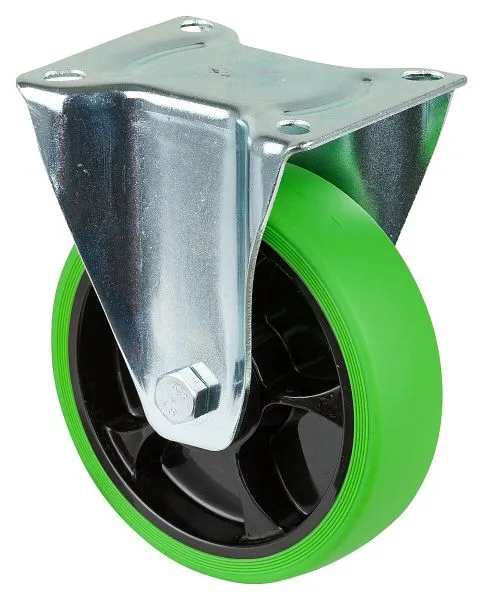 Rouleaux de transport à rouleaux fixes BS roue en caoutchouc thermoplastique pneu vert roulement à rouleaux plaque diamètr...