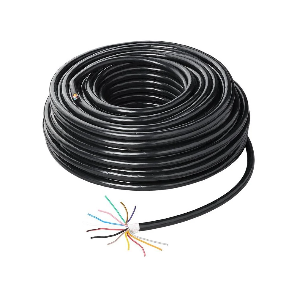 Kabel 13-polig (2x 1,50 + 11x 0,75 mm²) – 50 m Rolle, für Anhänger & Fahrzeuge - Compatible Multimarques