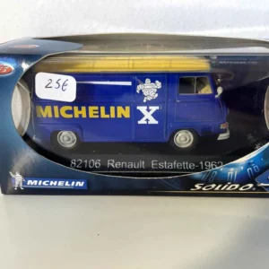 Renault Estafette bleue et jaune MICHELIN de 1962 (Solido référence 82106)