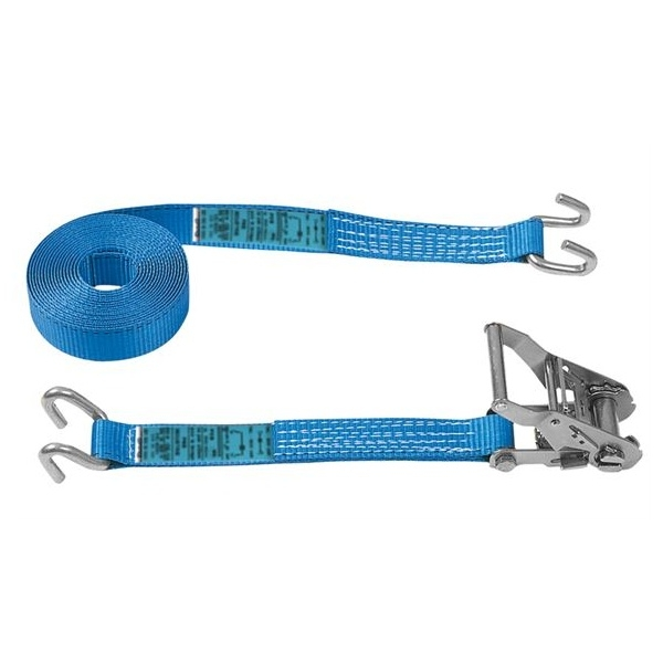 Sangle d'arrimage 2 parties bleu 6 mètres 1000 daN - PMS INDUSTRIE avec Garantie
