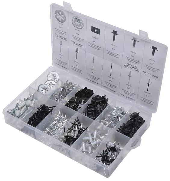 Assortiment de fixations rapides SW-Stahl Audi/VW 400 pièces S8034 acquérir à bas prix