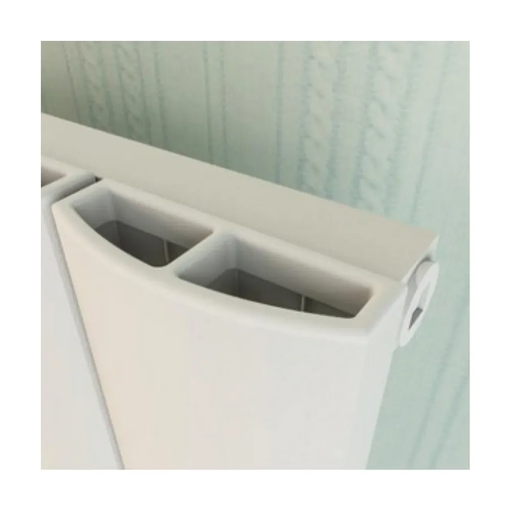 Radiateur aluminium hydraulique à 3 éléments cm 28x180 entraxe cm 28 modèle Anima - Blanc