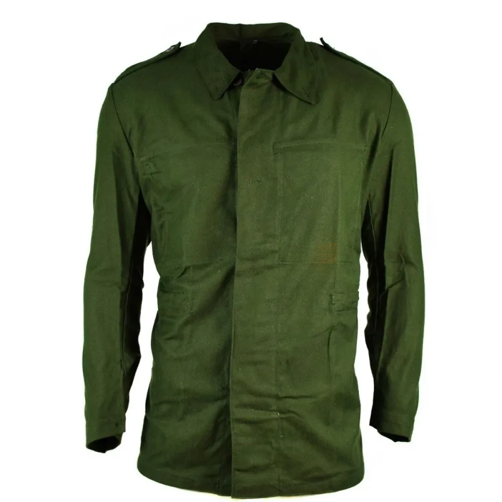 Certifié CE Veste de combat tactique verte de l'armée suédoise véritable, surplus militaire suédois