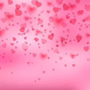 Saint Valentin Romantique Rose Amour Coeur Toile de Fond SH-851