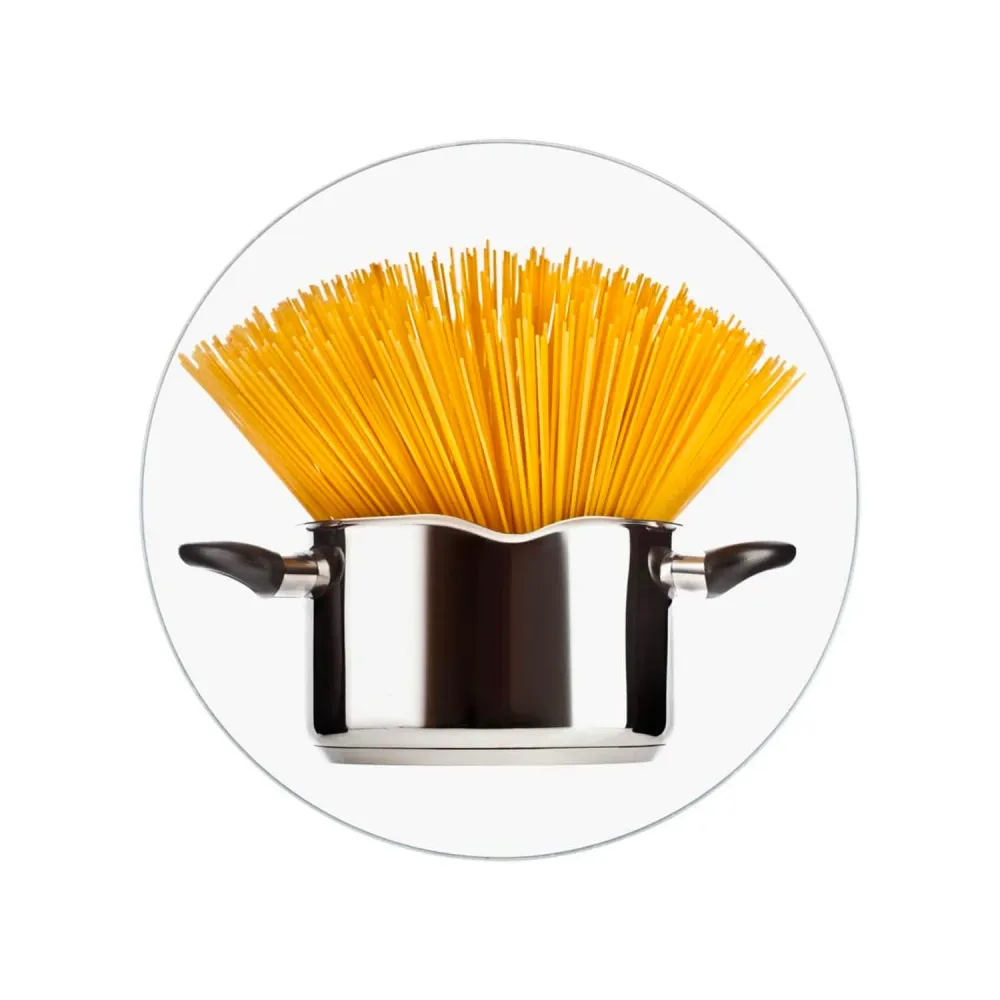 Sottopentola Vetro Temperato Spaghetti 20cm Coffre rigide 45L
