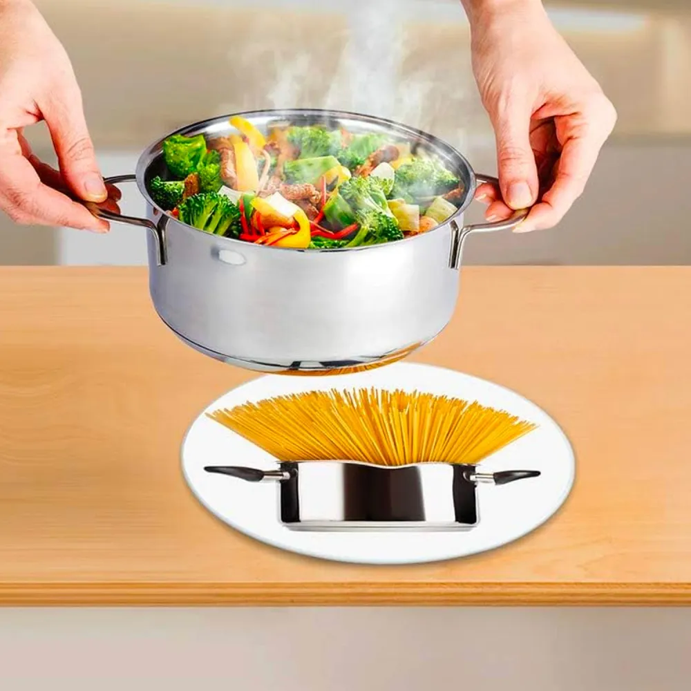 Sottopentola Vetro Temperato Spaghetti 20cm Coffre rigide 45L