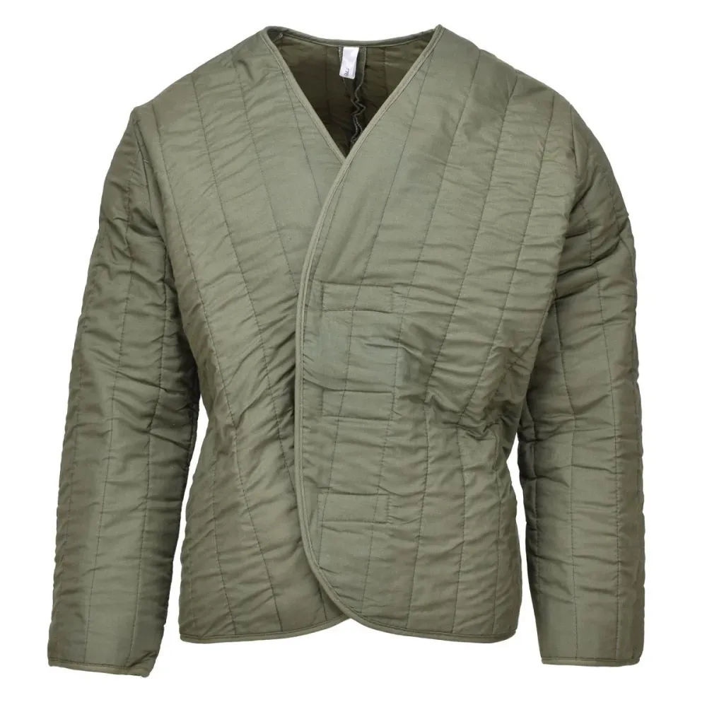 Sous-vêtement thermique militaire tchèque d'origine, doublure olive, doublure pour temps hivernal, NEUF