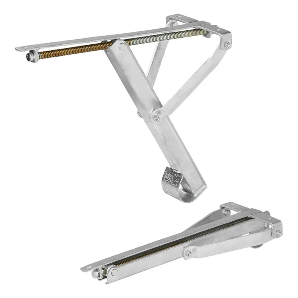 Universelle Ausdrehstütze bis 500 kg Stütze Caravan 460x195x440mm Kurbelstütze pour moto et VTT