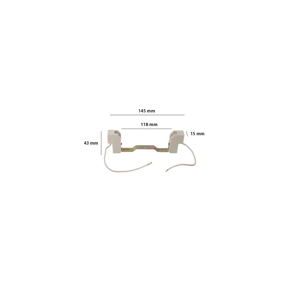 Certifié CE Supports R7S pour lampes de 118mm