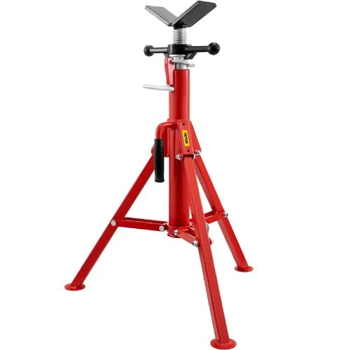 28 - 52 V Head Pipe Stand Personnalisable Height Pipe Jack Stands Folding Pipe 1107S V