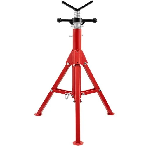 28 - 52 V Head Pipe Stand Personnalisable Height Pipe Jack Stands Folding Pipe 1107S V