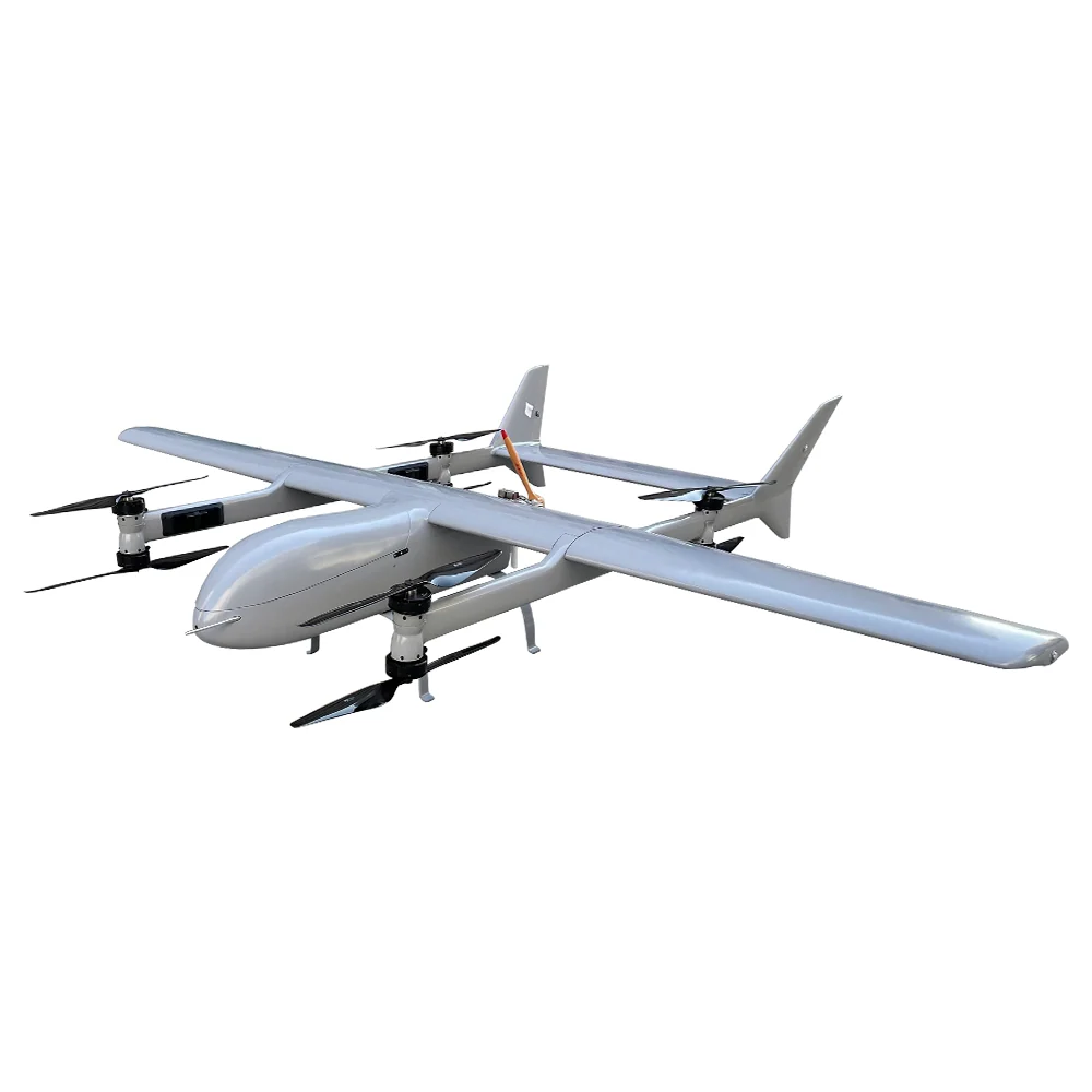 Housse de protection quad Mugin-5 Pro 5000 mm VTOL - 15 kg de charge utile 4 à 8 heures de temps de vol Plate-forme UAV av...