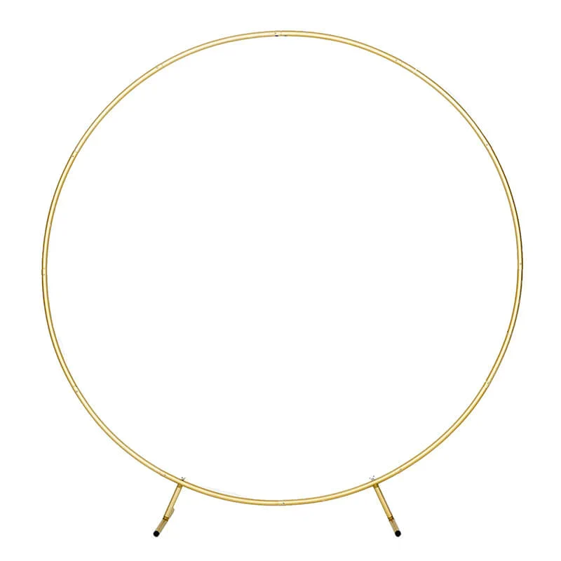 Housse de protection quad La toile de fond ronde tient le support d'arche de cercle en métal pour le mariage de fête d'ann...