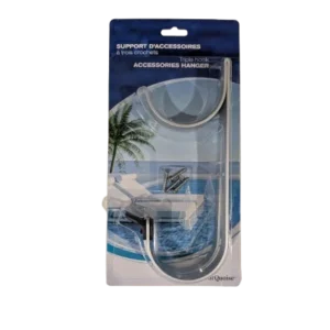 Support d'accessoire en aluminium tripartite