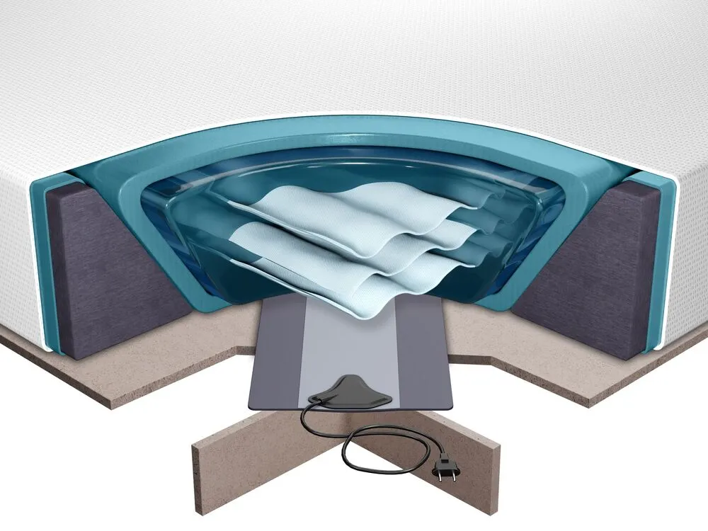Waterbed matras met accessoires180 x 200 cm SOLERS