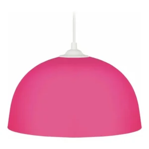 Amortisseur arrière HALF-BALL - Suspension dôme métal rose