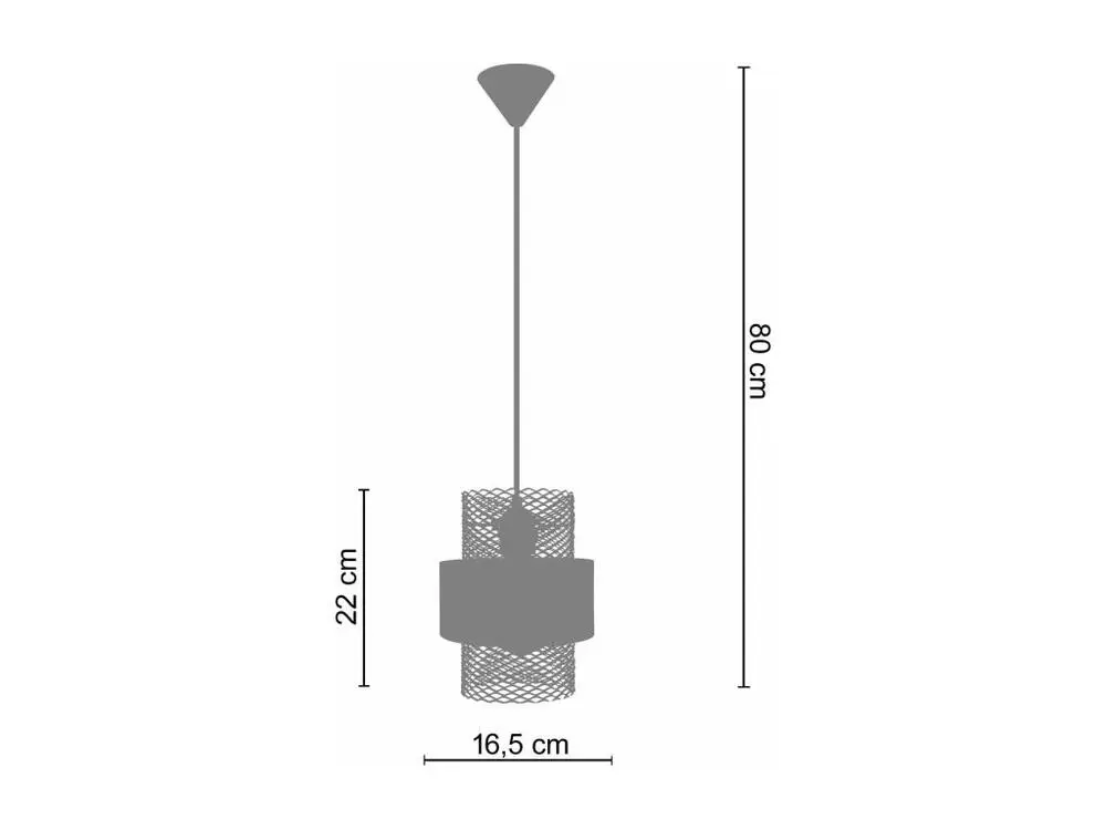 Amortisseur arrière MISIS - Suspension cylindrique métal marron et blanc