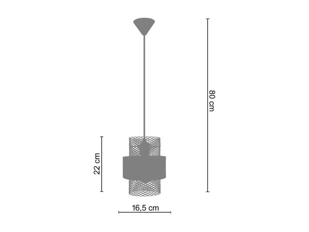 Amortisseur arrière MISIS - Suspension cylindrique métal marron et blanc