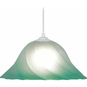Amortisseur arrière SPIRAL - Suspension dôme verre vert