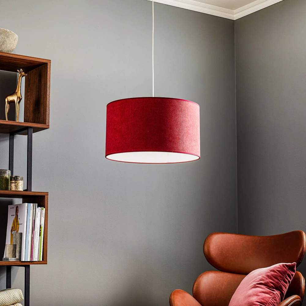 Amortisseur arrière Suspension Bristol, motif toile, rouge
