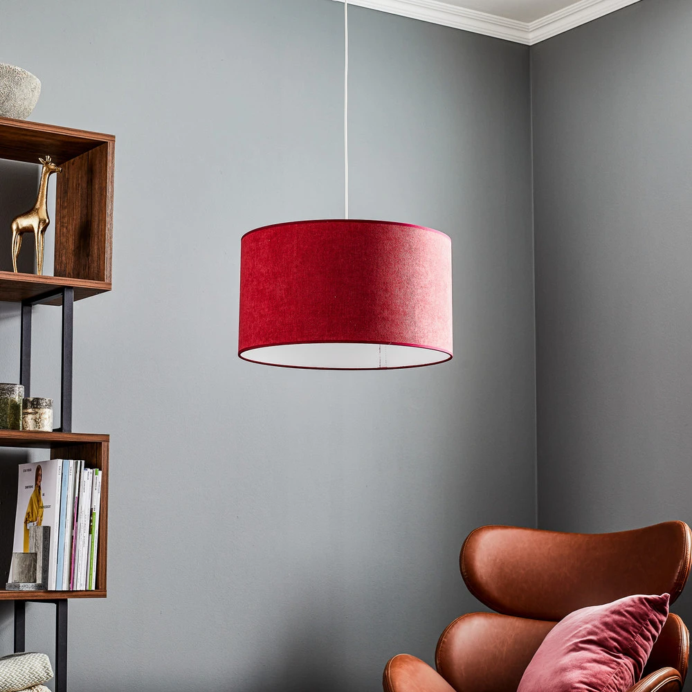 Amortisseur arrière Suspension Bristol, motif toile, rouge
