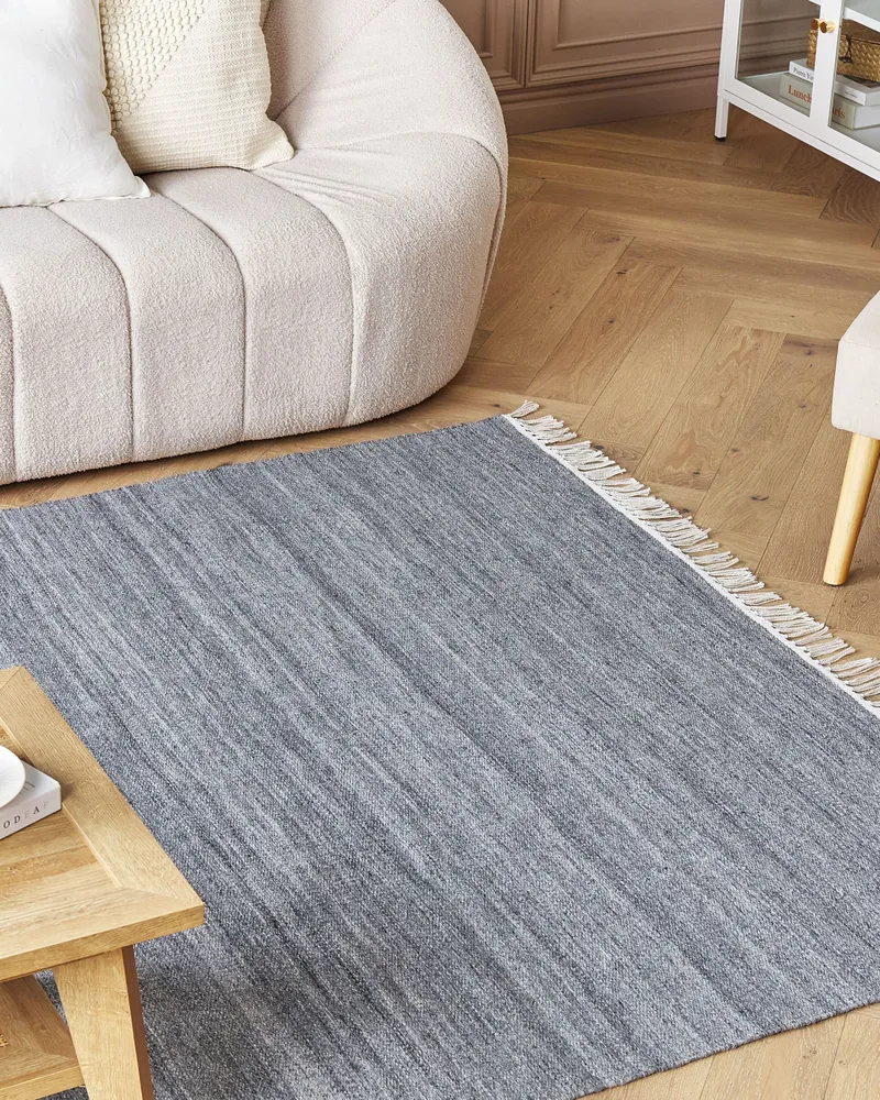 Area Rug 160 x 230 cm Grey MALHIA