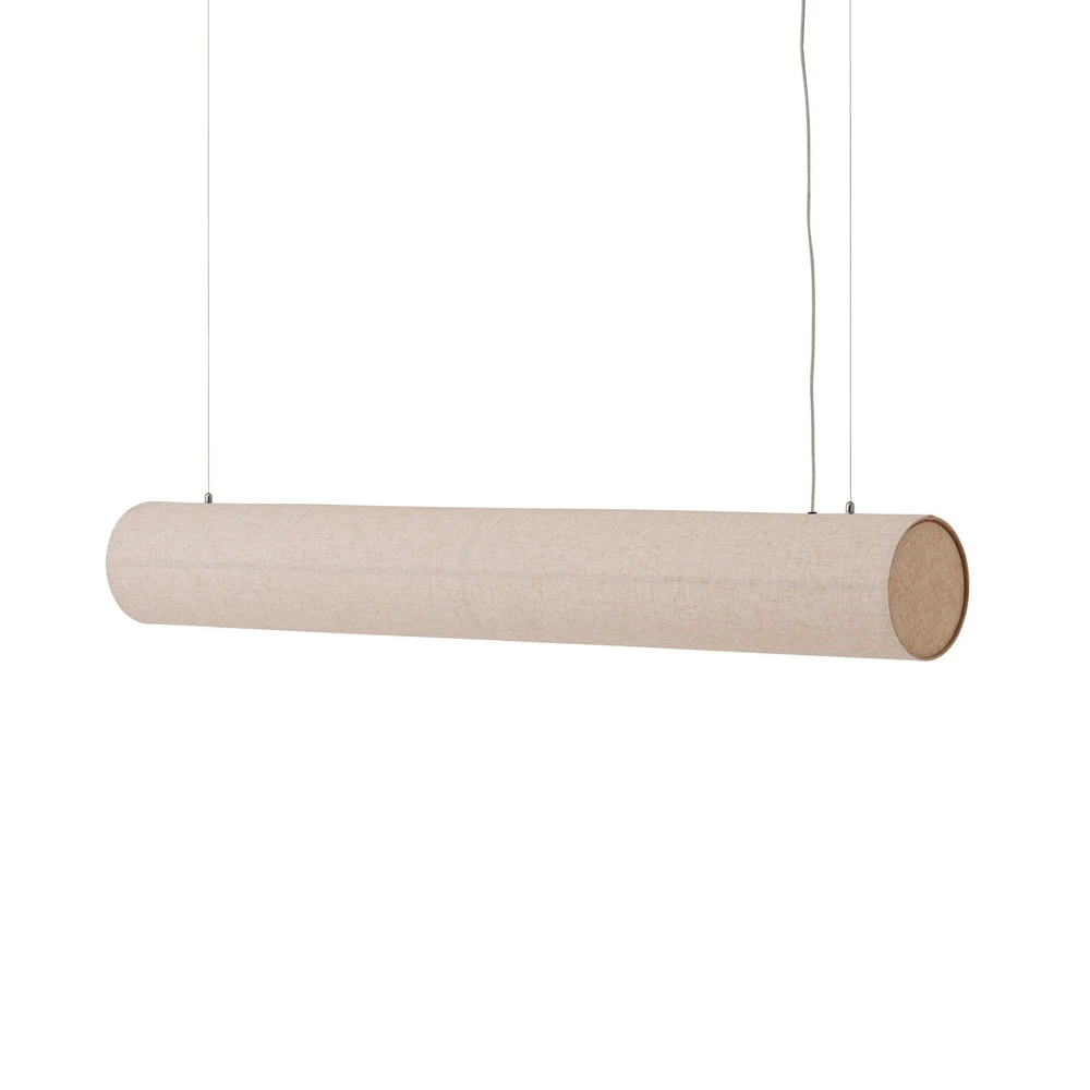 Audo suspension Hashira Linear, naturel, longueur 140 cm - Montage Direct