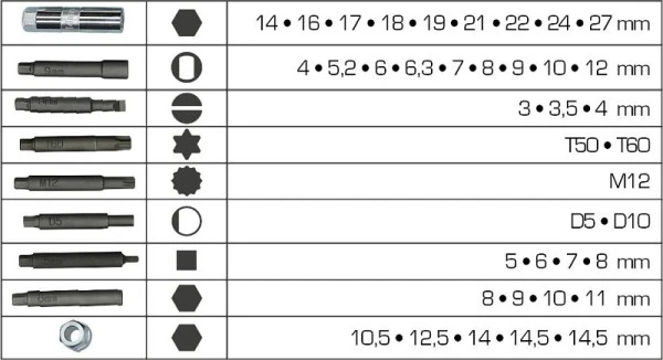 Brilliant Tools BT651050 Ensemble d'outils pour amortisseurs 39 pièces acquérir à bas prix
