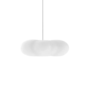 Certifié OEM Suspension claudy en forme de nuage 50x40x20cm - blanc