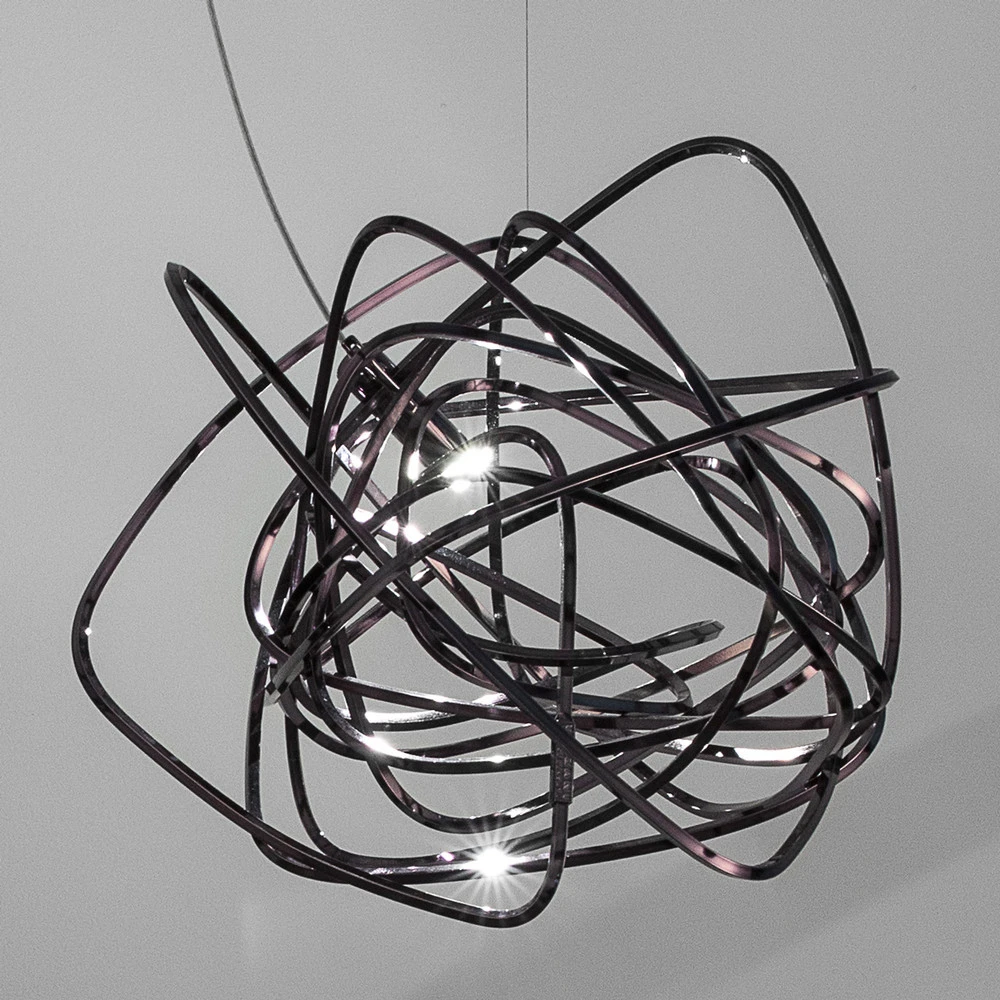 Certifié OEM Terzani Doodle - suspension LED en noir