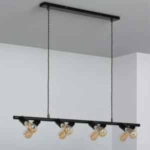 Chaîne de transmission Ledkia Suspension Métal Garland Noir