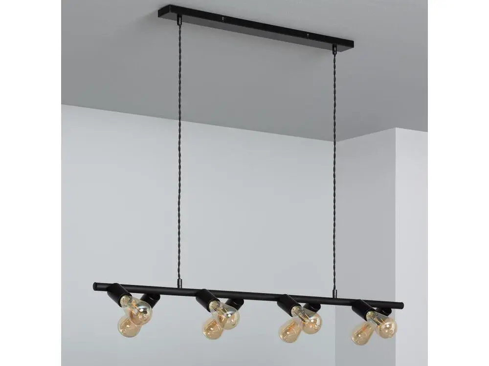 Chaîne de transmission Ledkia Suspension Métal Garland Noir