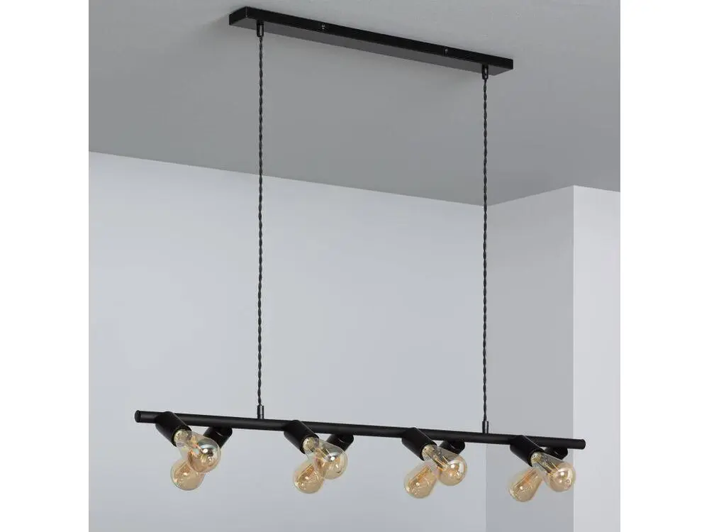 Chaîne de transmission Ledkia Suspension Métal Garland Noir