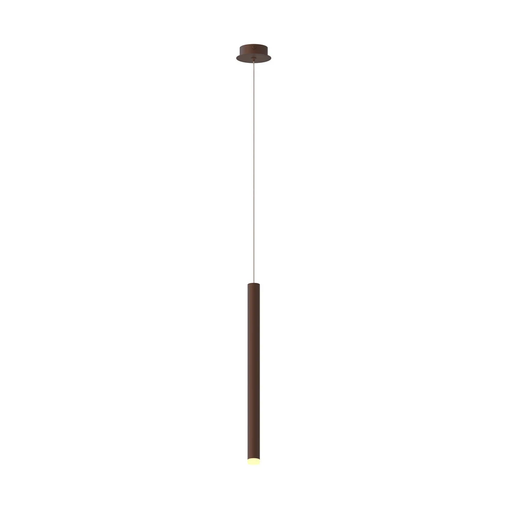 Chaîne de transmission Suspension LED Cala, aluminium, corten