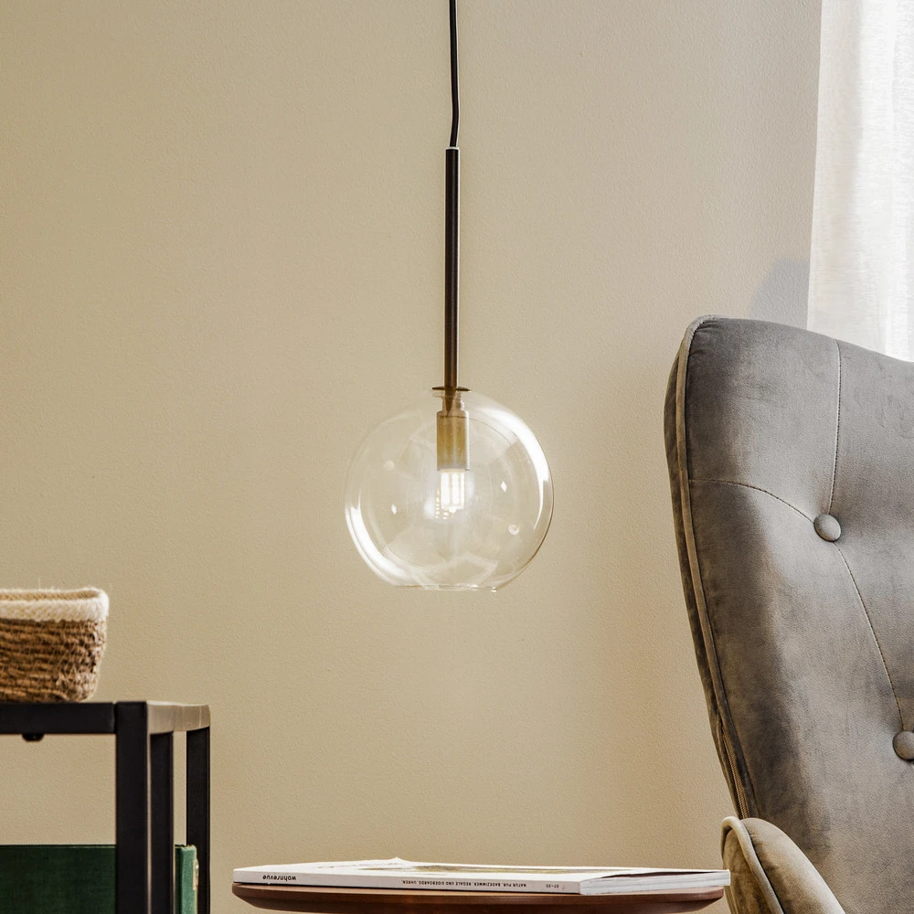 Échappement complet Suspension Sphere, à 1 lampe, Ø 15 cm