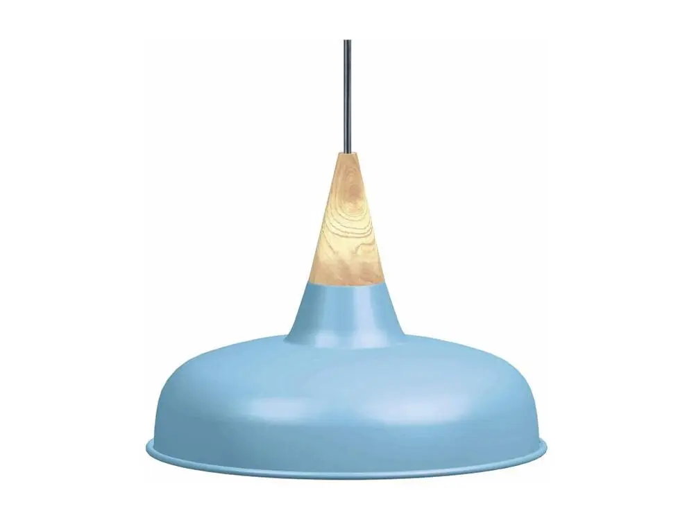 Échappement complet TROG BOIS - Suspension dôme métal bleu