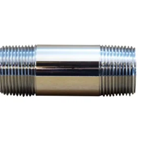 1/8" X 5" Chromé Plated Brass Nipples And Fittings 41009