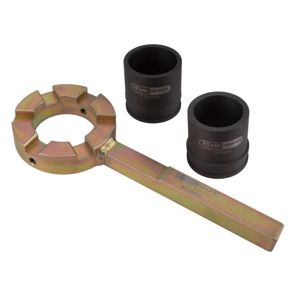 Contre-support Stahlmaxx pour amortisseurs de vibrations de poulie comme par modèle BMW E39 E46 E60 E81 E83 E90 XXL-112943...