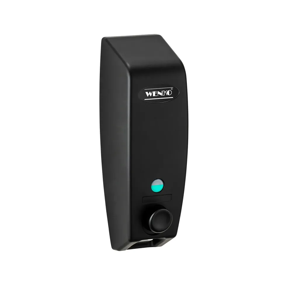 Dispenser Sapone Con 1 Scomparto Nero 450ml