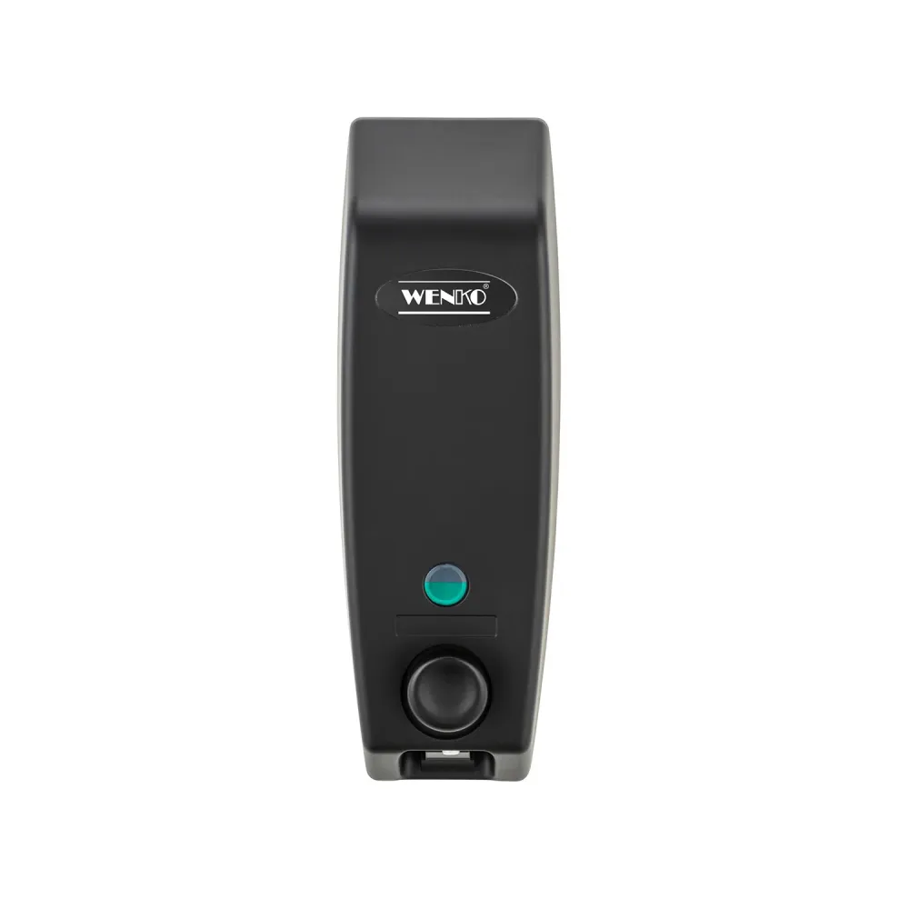 Dispenser Sapone Con 1 Scomparto Nero 450ml