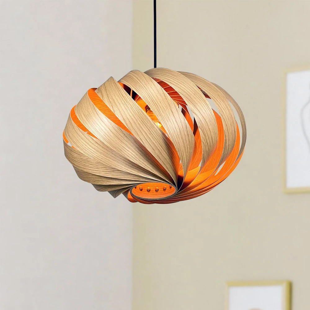 Disque de frein perforé Gofurnit Serentia suspension, chêne, Ø 45 cm