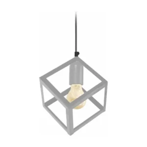 Disque de frein perforé Suspension cube métal aluminium 86 cm.