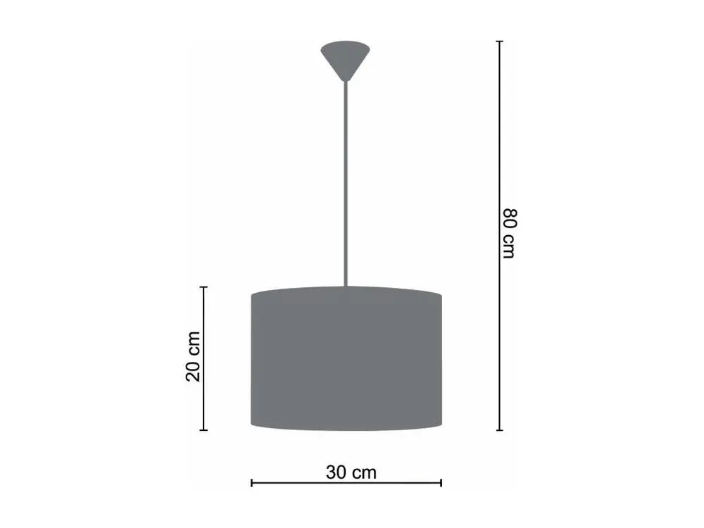 Disque de frein perforé Suspension cylindre métal lignes marron 80 cm.