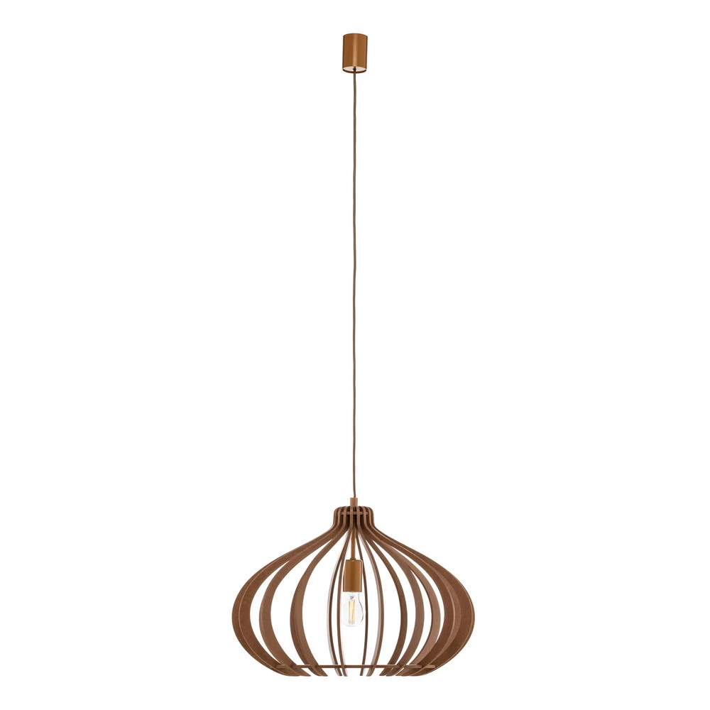 Disque de frein perforé Suspension Ika ID abat-jour lamelles de bois Ø51cm