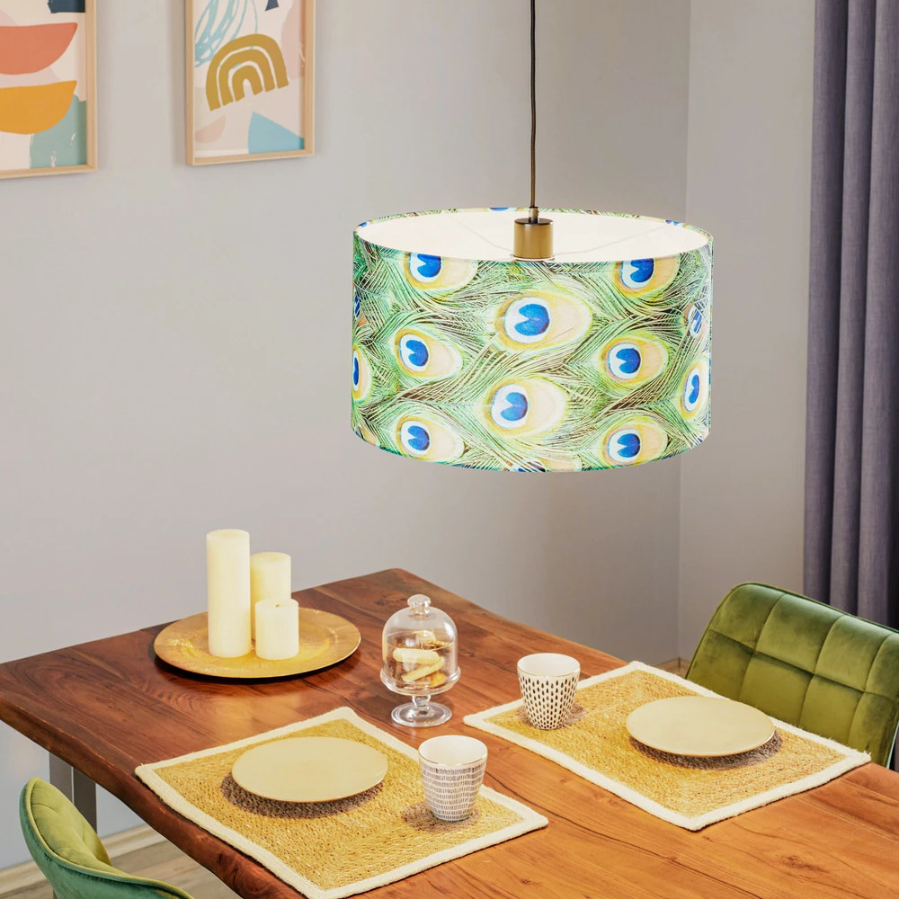 Disque de frein perforé Suspension Paon, Ø 45 cm, verte